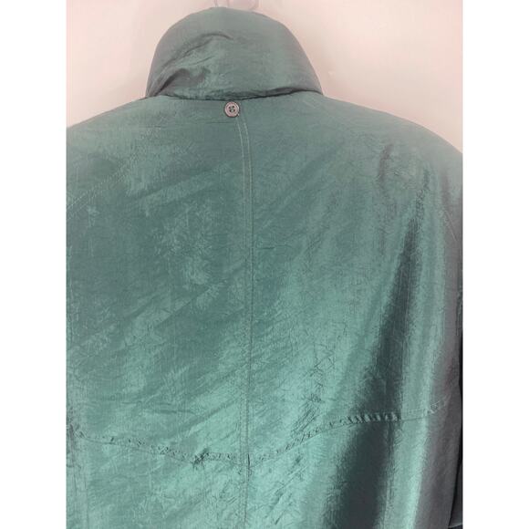 Vintage 1980's INNOVATIONS By Izzi Womens XXL 2XL puffer coat green plus granny - Picture 5 of 6